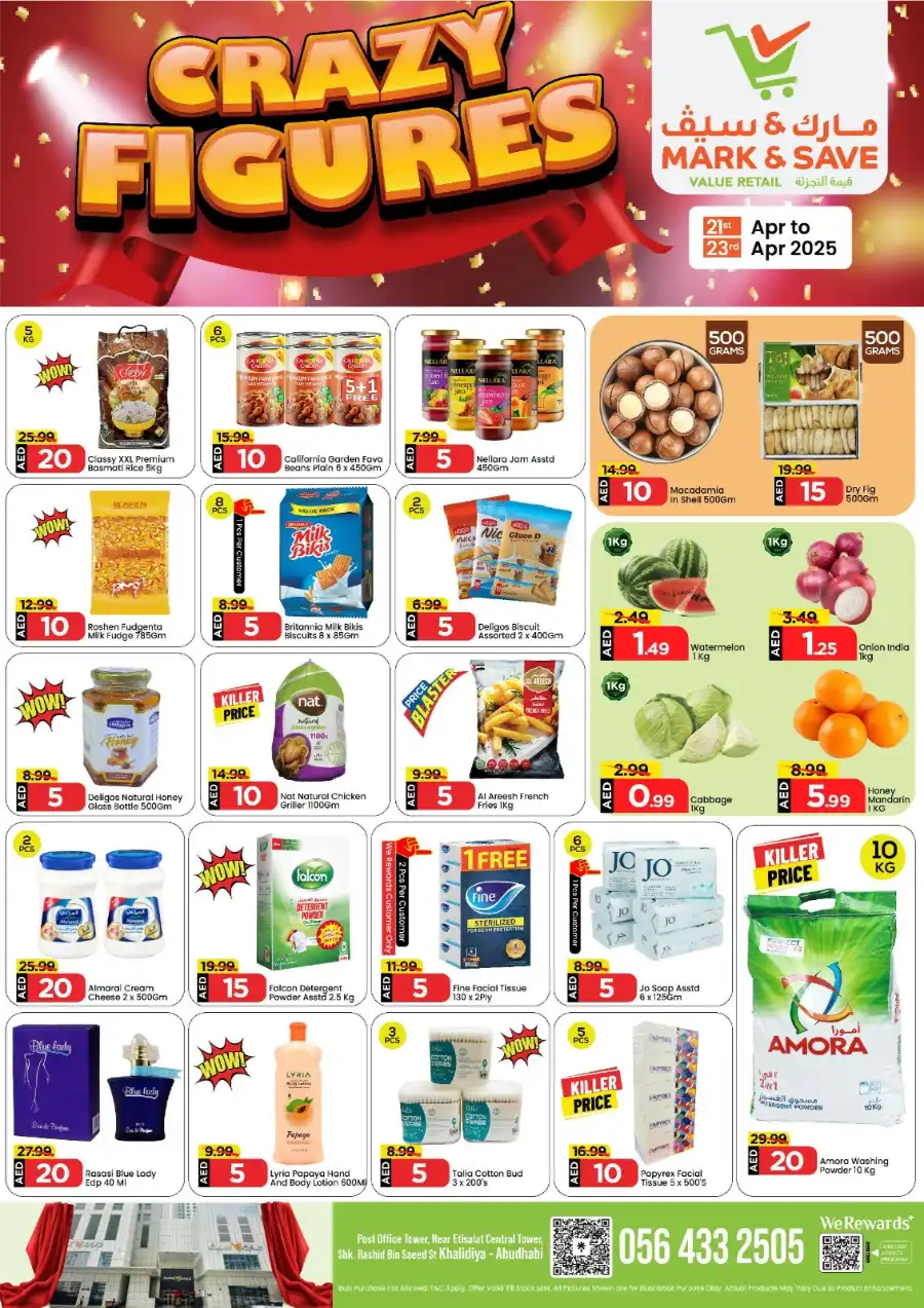 Crazy Figures In Mark & Save Abu Dhabi