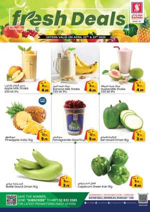 Fresh Deals In Safari Hypermarket Sharjah / Ajman
