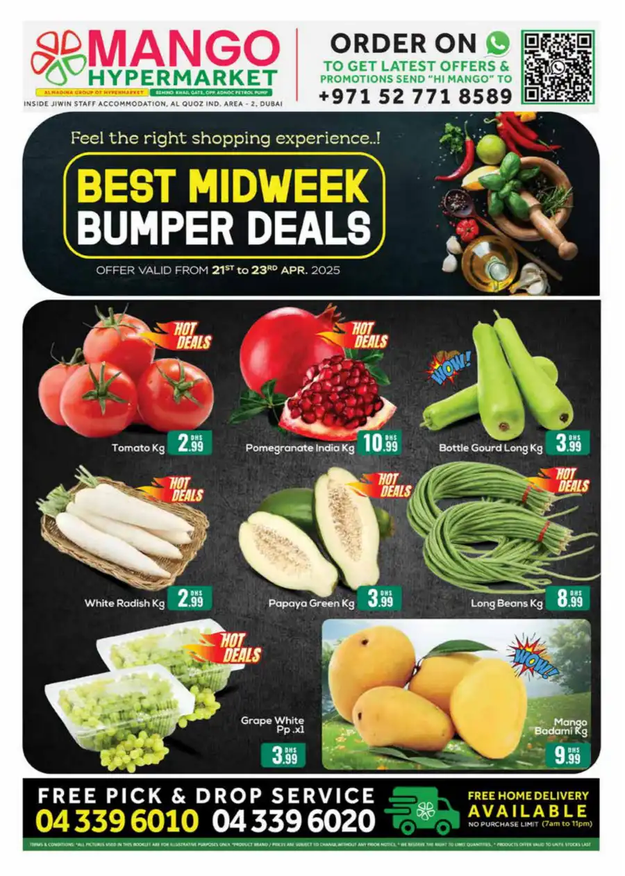 Best Midweek Bumper Deals In Mango Hypermarket Dubai