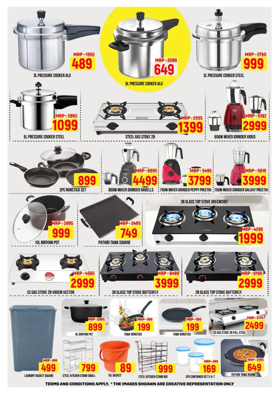 4th Anniversary Sale: Price Crash Deals In Badusha Hypermarket Calicut