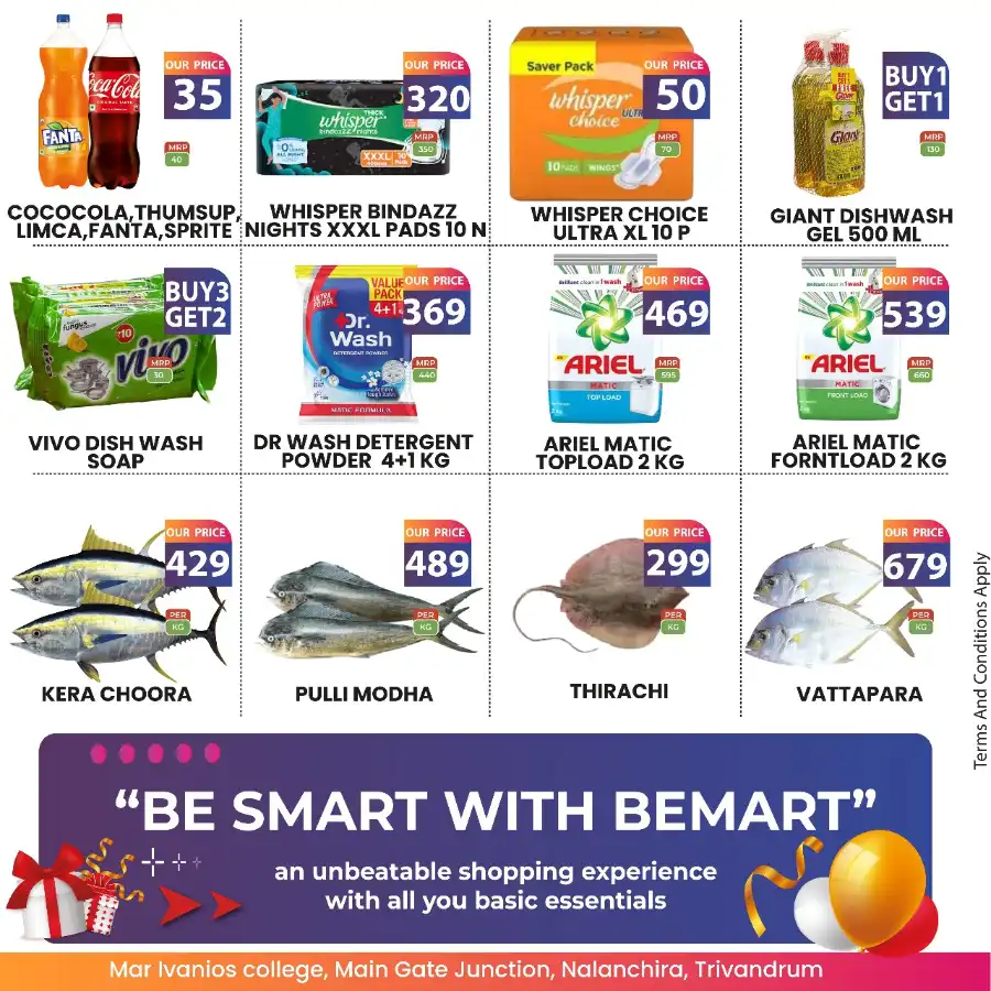Wednesday Sale In Bemart Hypermarket undefined