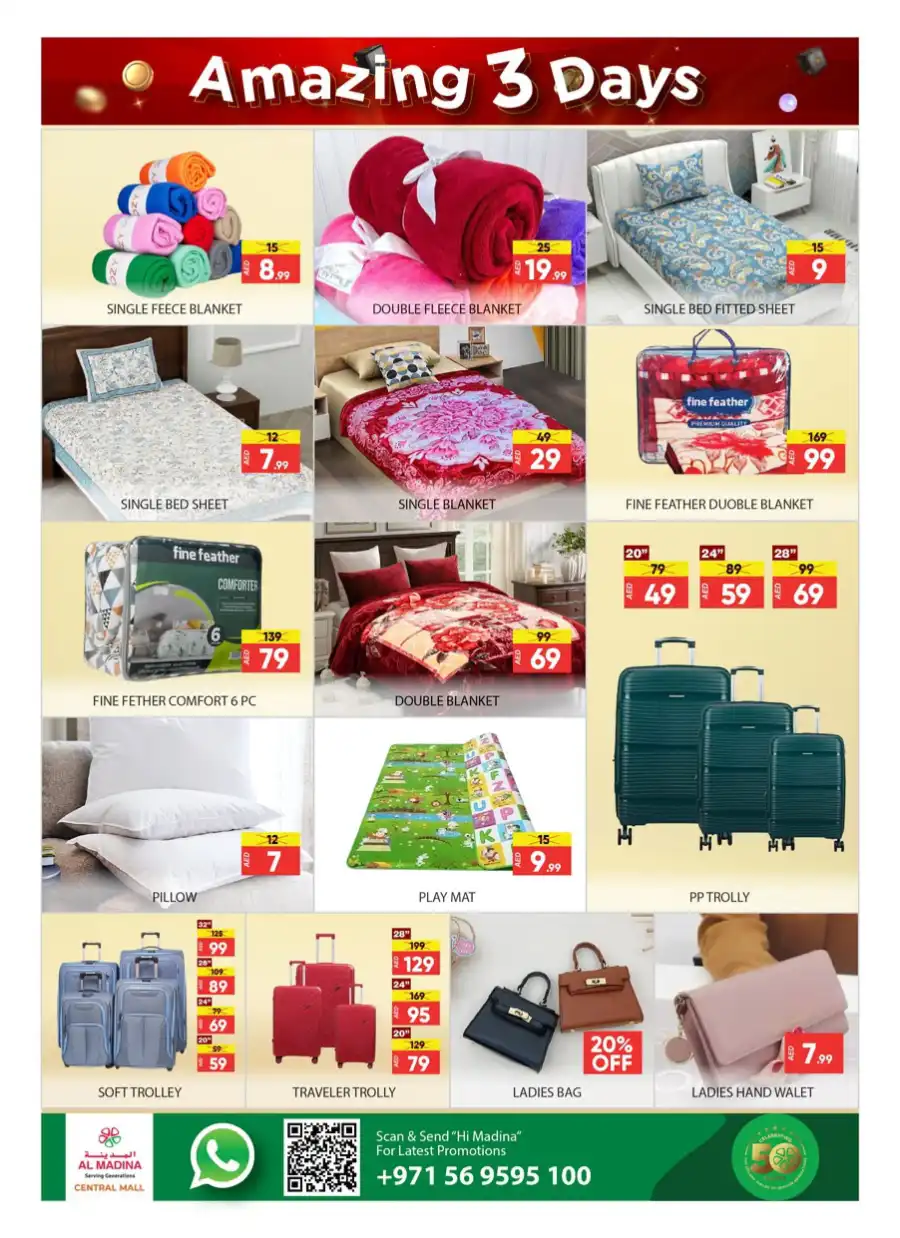 Amazing 3 Days Sale In Al Madina Hypermarket Dubai