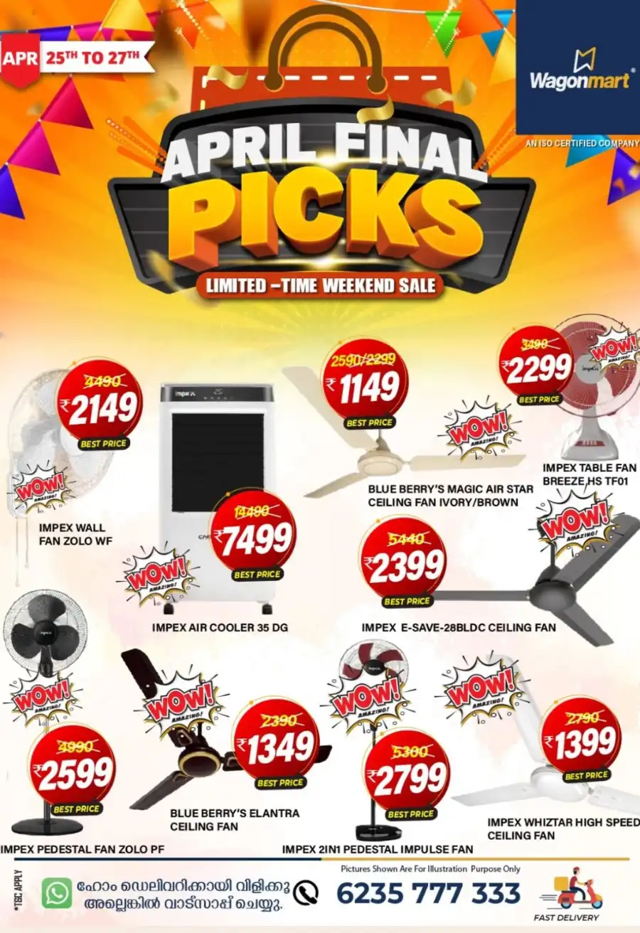 April Final Picks: Weekend Sale Starts Now! In Wagonmart Hypermarket undefined