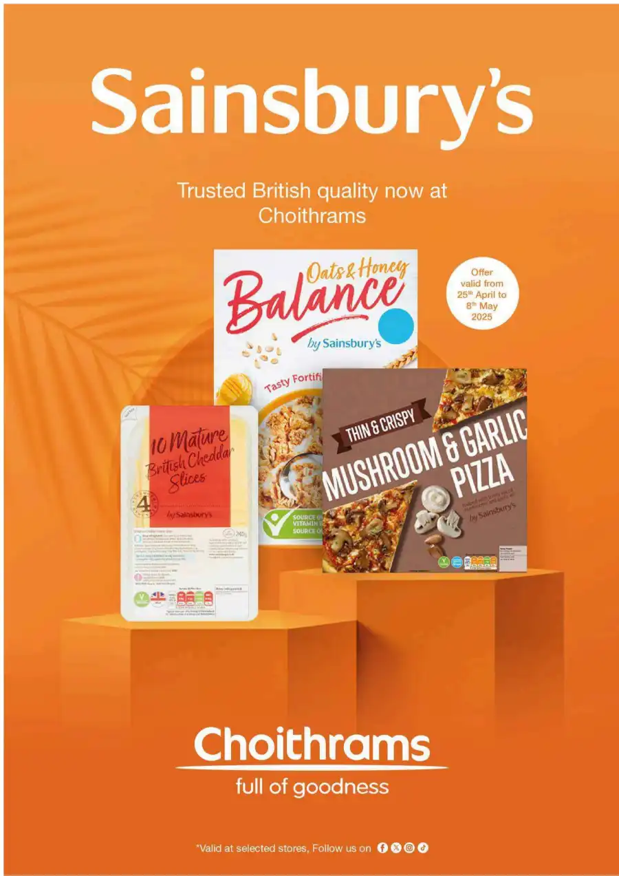 Sainsbury's In Choithrams Dubai