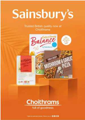 Sainsbury's In Choithrams Dubai,Abu Dhabi,Sharjah / Ajman,Al Ain,Ras al Khaimah