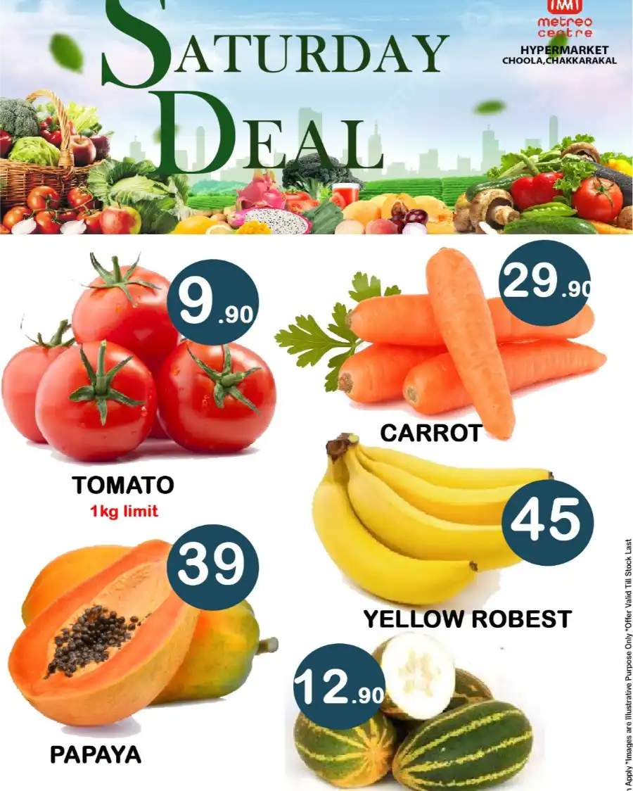 Weekend Deals In Metro Shoppee Hypermarket undefined