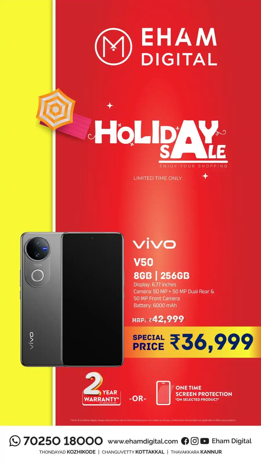 Holiday Sale In Eham Digital Malappuram
