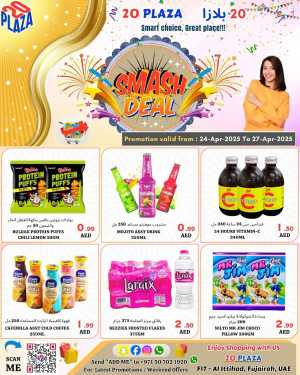 Smash Deal In 20 PLAZA Fujairah