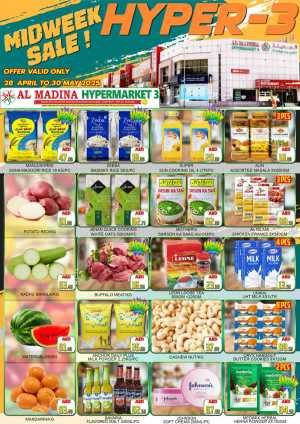 Midweek Sale! In Al Madina Hypermarket Dubai