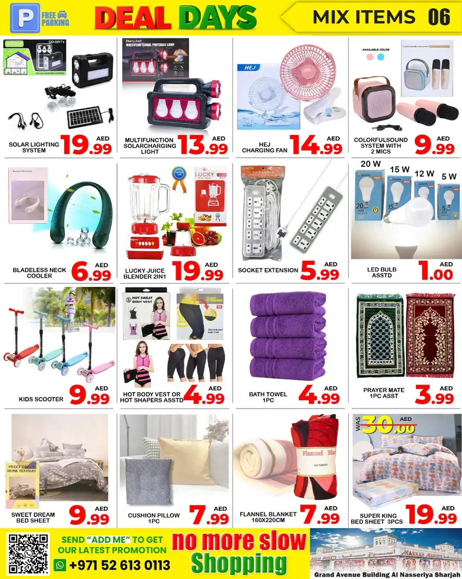 Deal Days! In Makkah Market Sharjah / Ajman