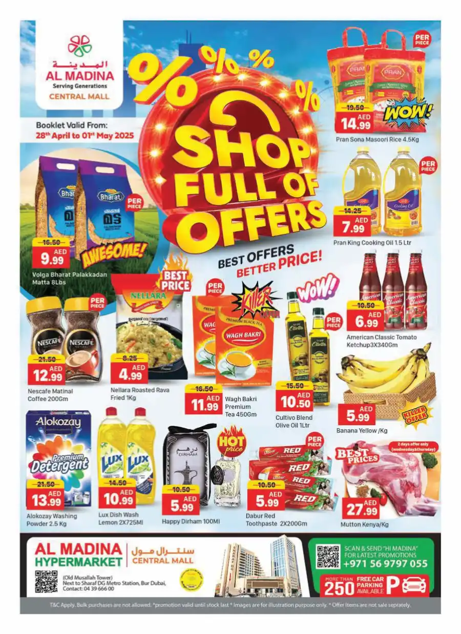 Shop Full of Offers! In Al Madina Hypermarket Dubai