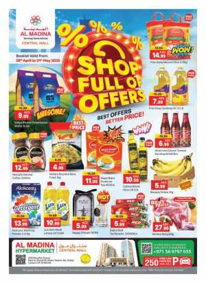 Shop Full of Offers! In Al Madina Hypermarket Dubai