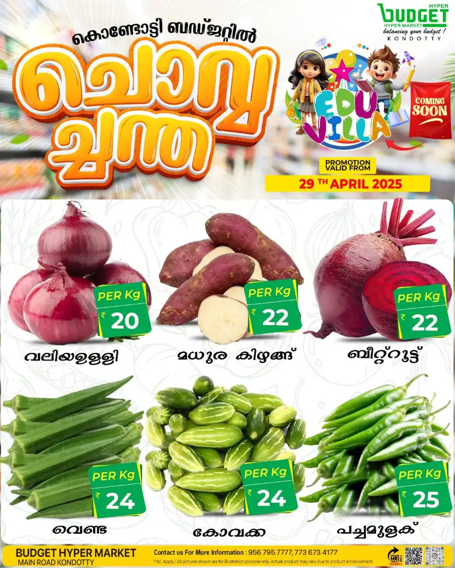 ചൊവ്വ ചന്ത In Budget Hypermarket undefined