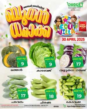 Wednesday Super Sale In Budget Hypermarket Malappuram