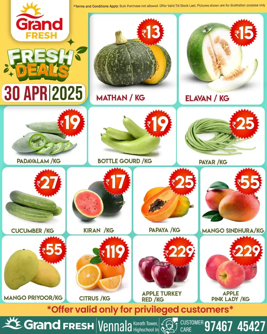 Fresh Deals! In Grand Hypermarket undefined