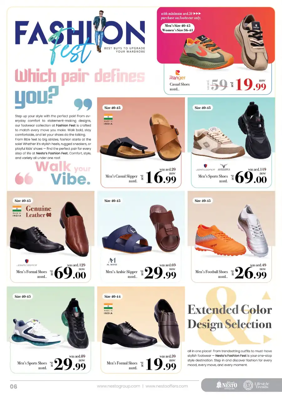 FASHION FEST In Nesto Hypermarket Dubai