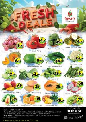 Fresh Deals In Nesto Hypermarket Calicut,Malappuram,Kannur,Thrissur,Wayanad,Palakkad