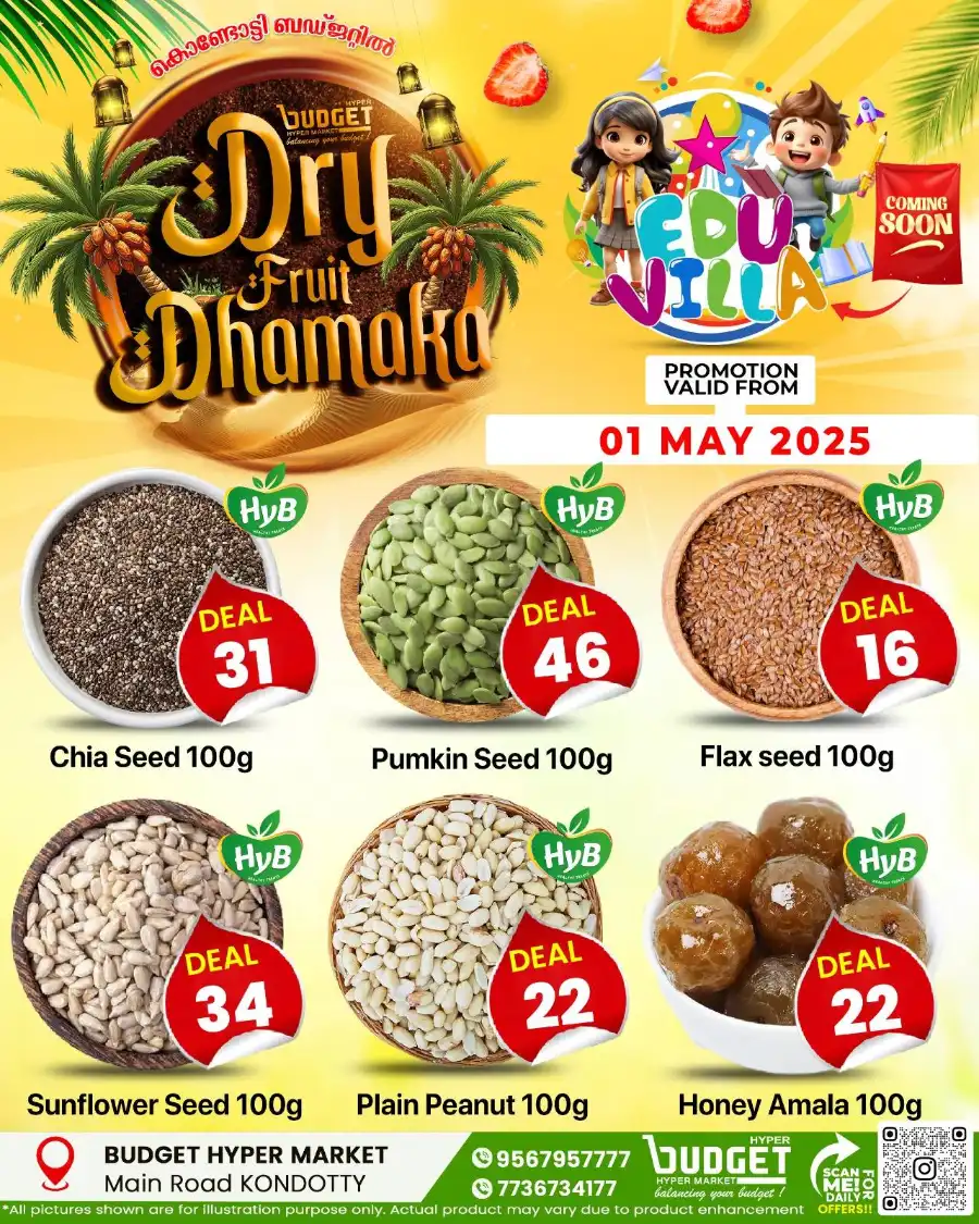 Dry Fruit Dhamaka In Budget Hypermarket undefined