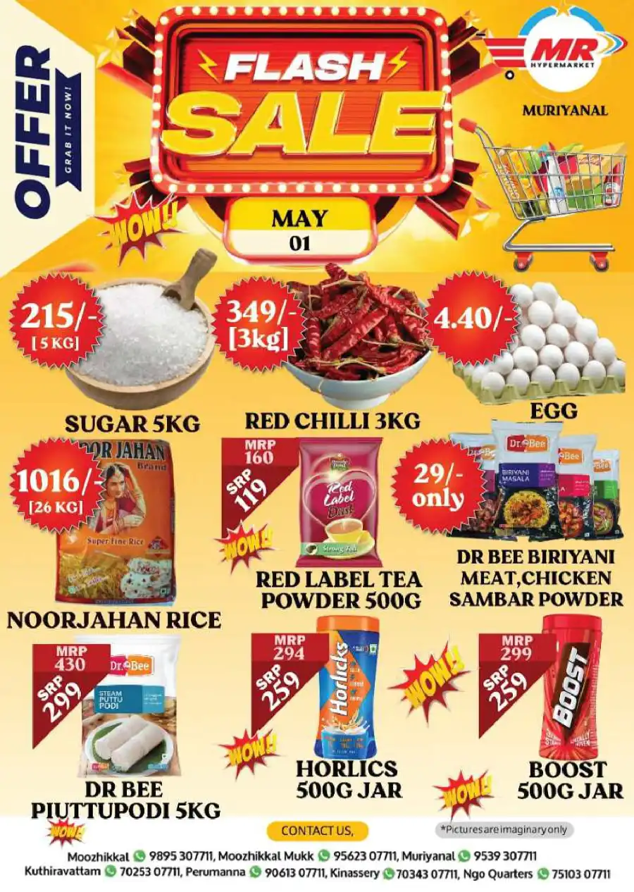 Flash Sale In MR Hypermarket Calicut