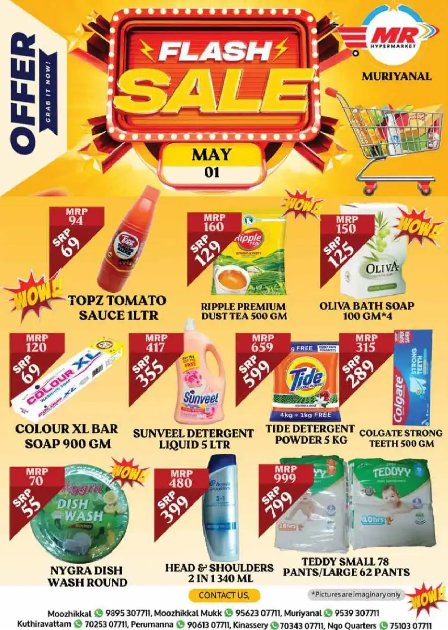 Flash Sale In MR Hypermarket Calicut