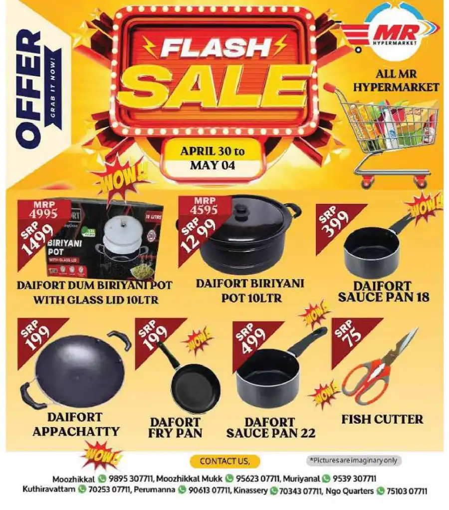 Flash Sale In MR Hypermarket Calicut