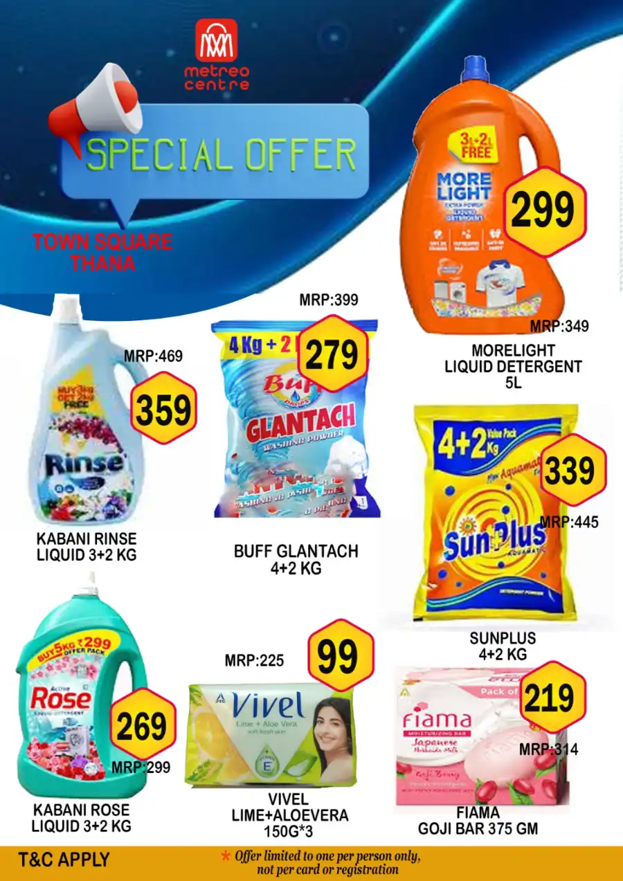 May Day Special Offer In Metro Centre undefined