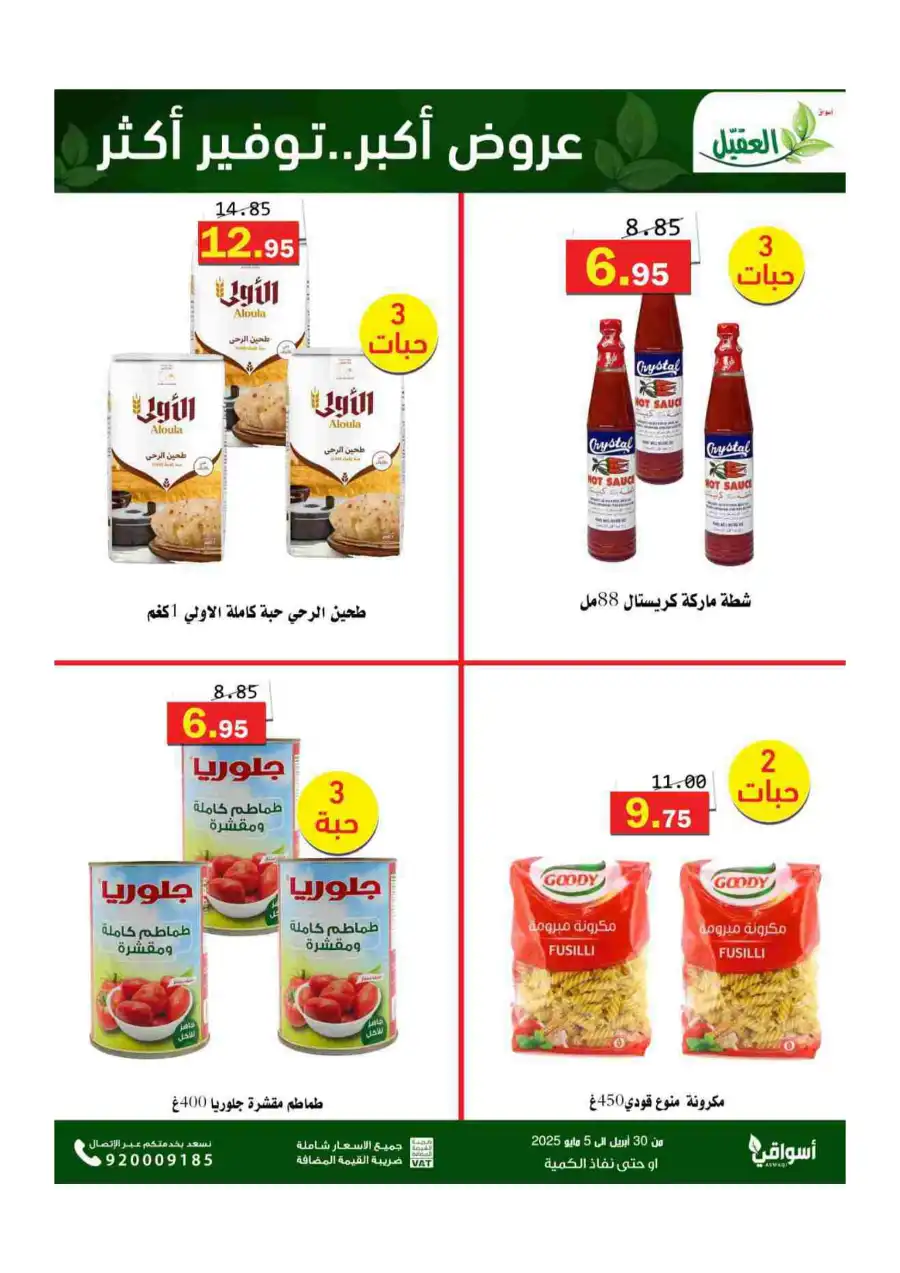 Weekly Savings! In Aqial Markets undefined