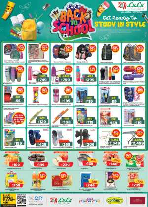Back to School Sale: Save Up to 60%! In Lulu Hypermarket Kottayam