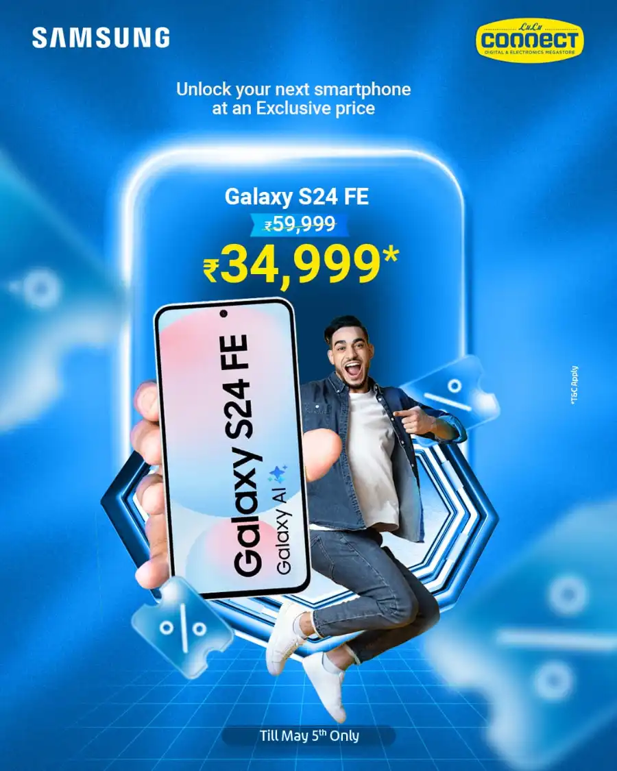 Samsung Galaxy S24 Ultra: Just Rs 84,999! In Lulu Hypermarket undefined