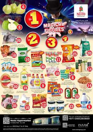 MAGICAL FIGURES In Nesto Hypermarket Al Ain