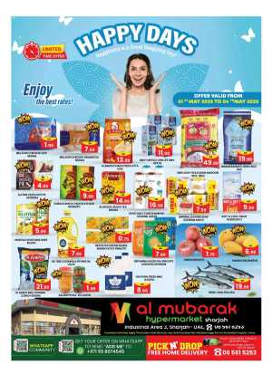 Weekend Happy Days In Mubarak Hypermarket Sharjah / Ajman