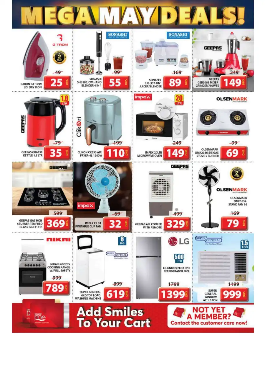 Mega May Deals In Grand Hypermarket undefined