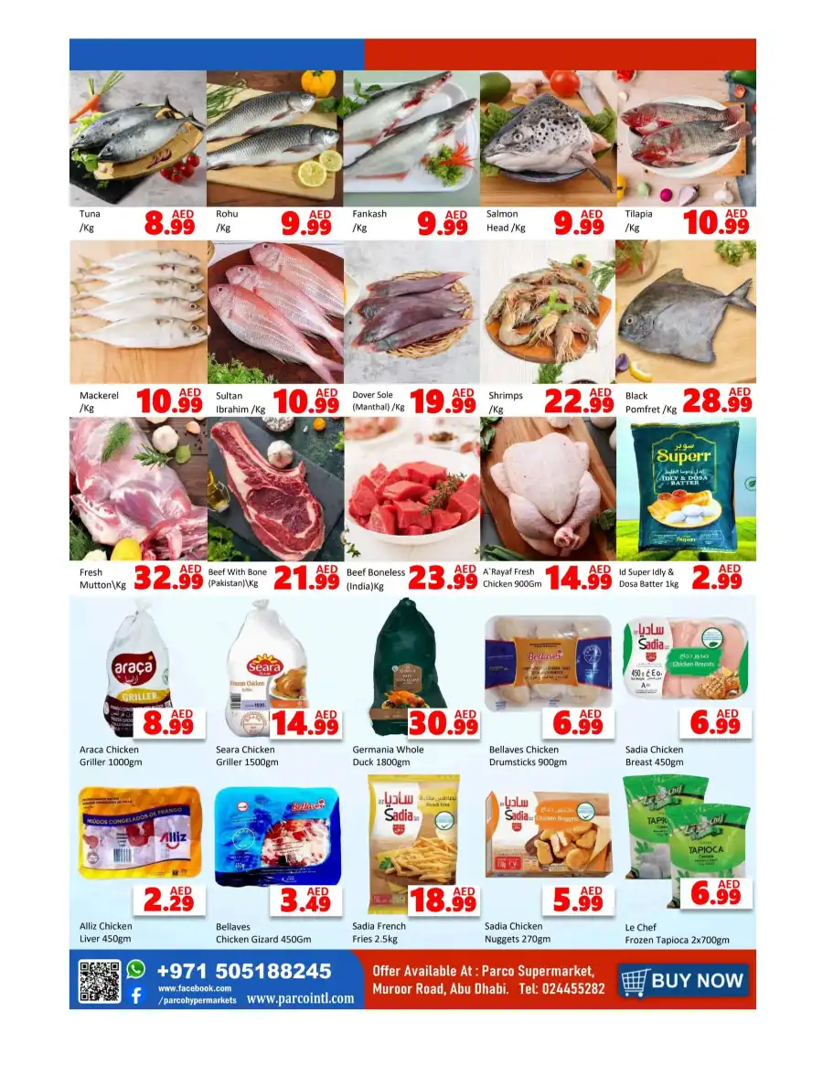 Super Deals In PARCO Hypermarket Abu Dhabi