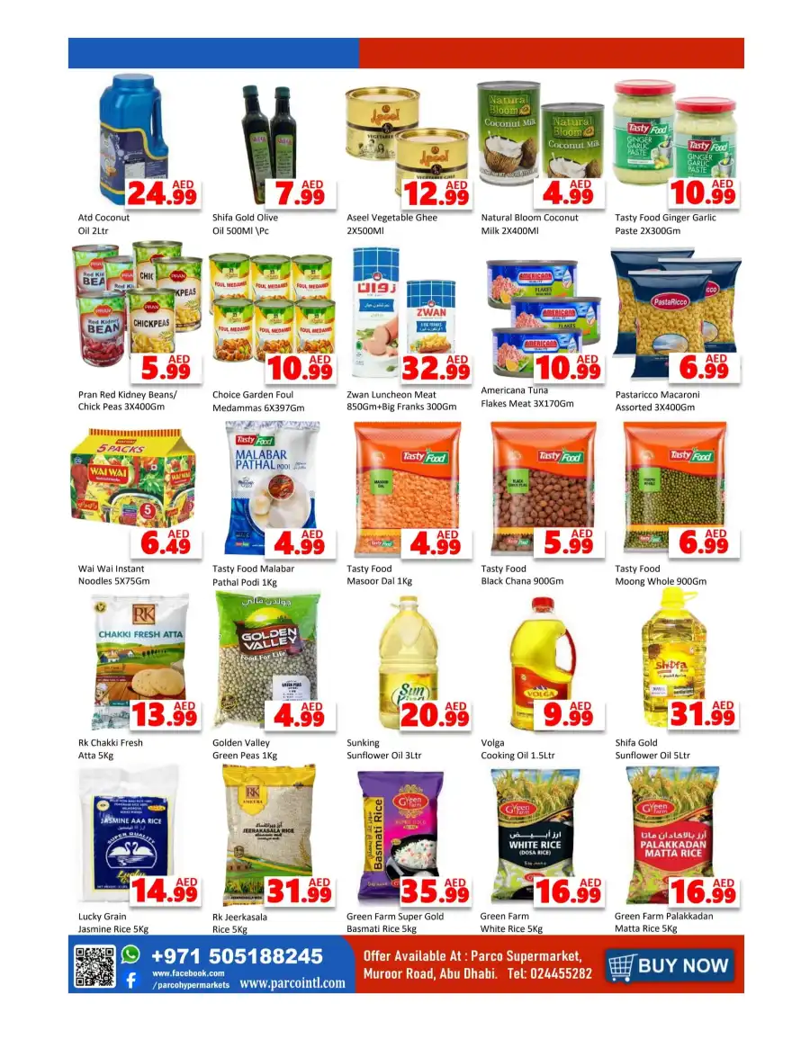 Super Deals In PARCO Hypermarket Abu Dhabi