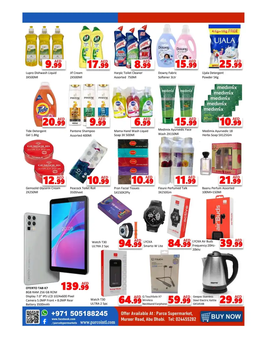 Super Deals In PARCO Hypermarket Abu Dhabi