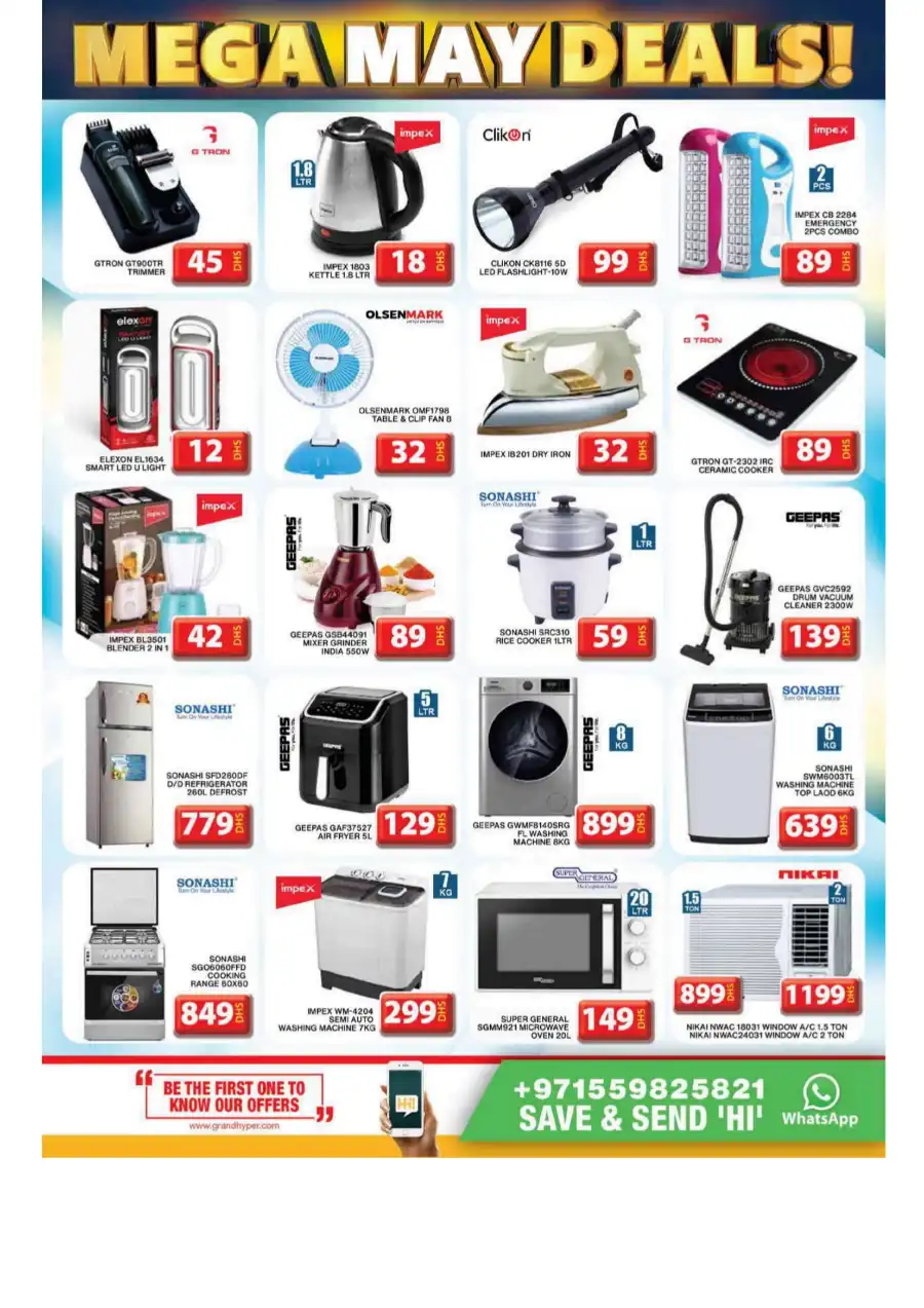 Mega May Deals! In Grand Hypermarket undefined