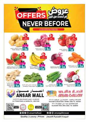 Offers Never Before! In Ansar Gallery Dubai,Sharjah / Ajman