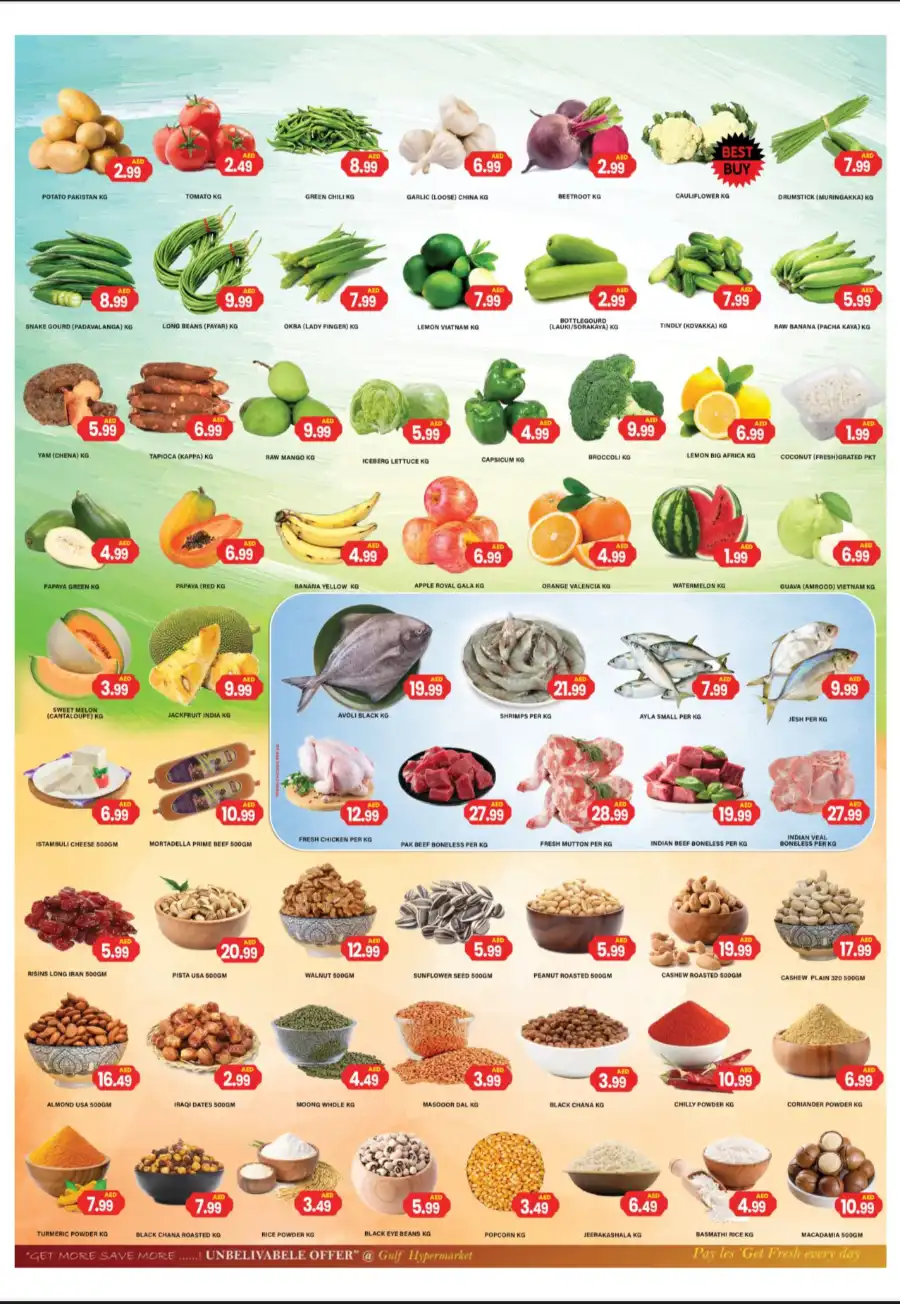 Super Big Sale In Gulf Hypermarket Ras al Khaimah