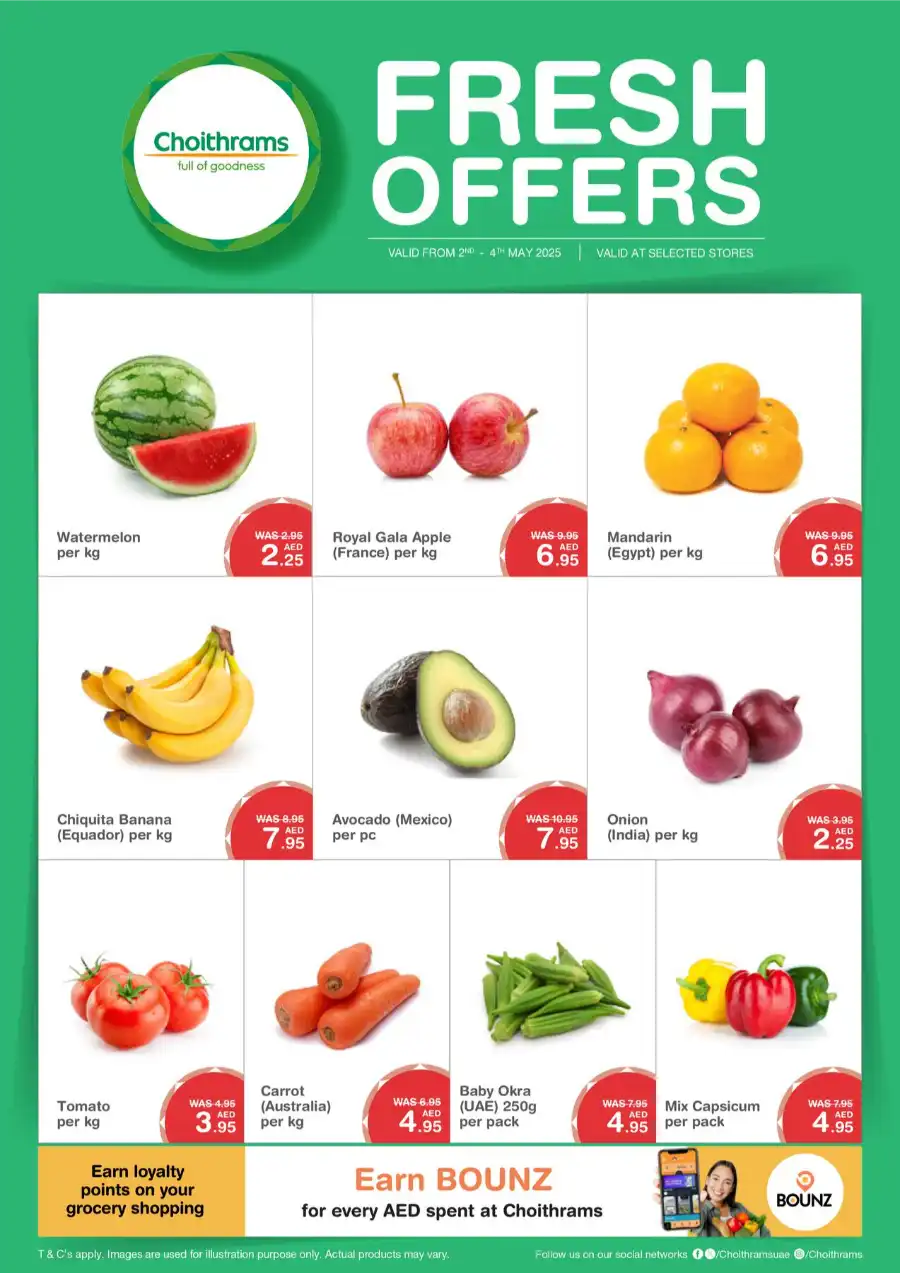 Fresh Offers In Choithrams Dubai