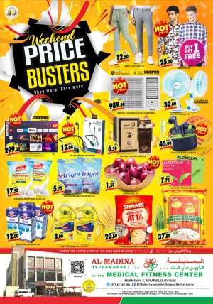 Weekend Price Buster In Al Madina Hypermarket Dubai