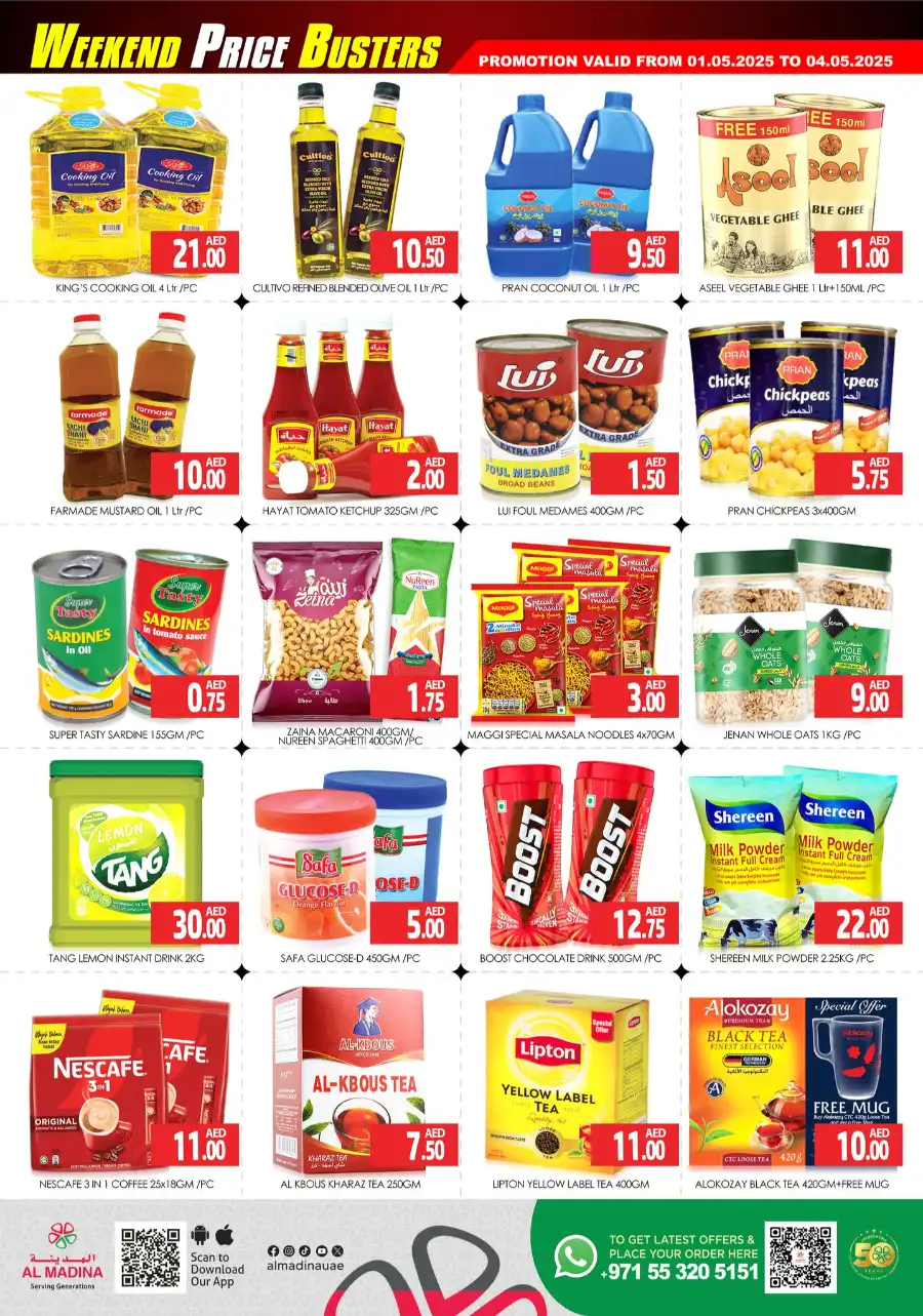 Weekend Price Buster In Al Madina Hypermarket Dubai