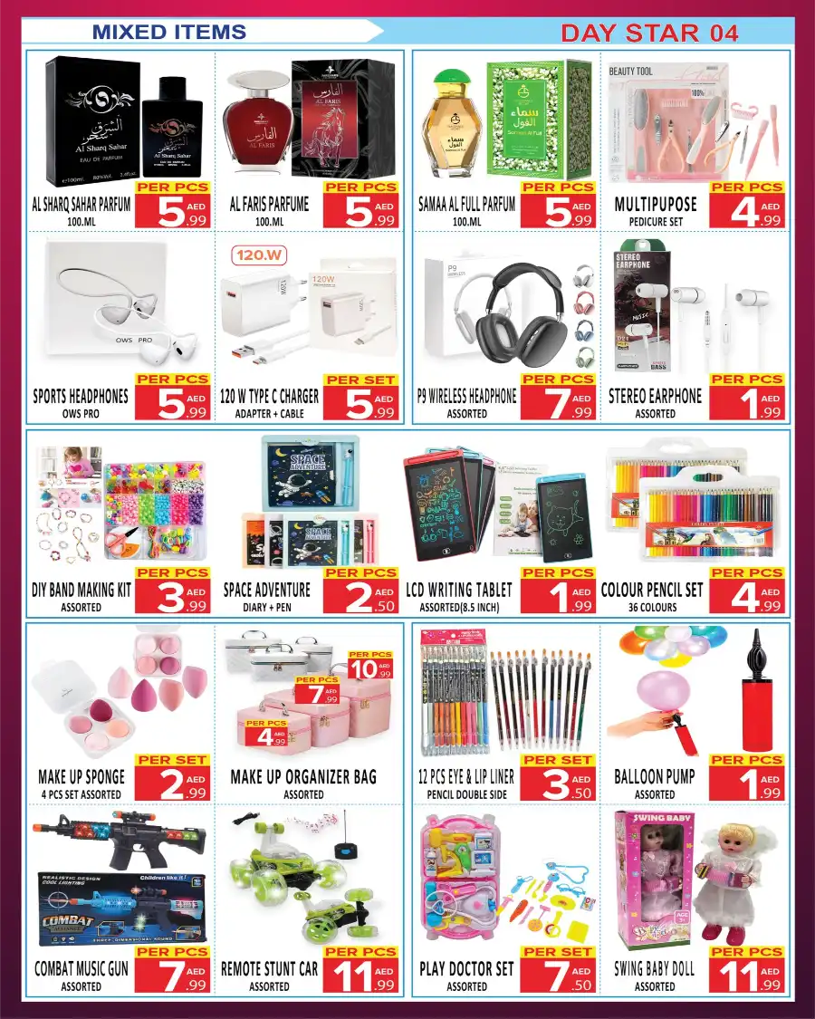 Mega Deals In Day Star Dubai