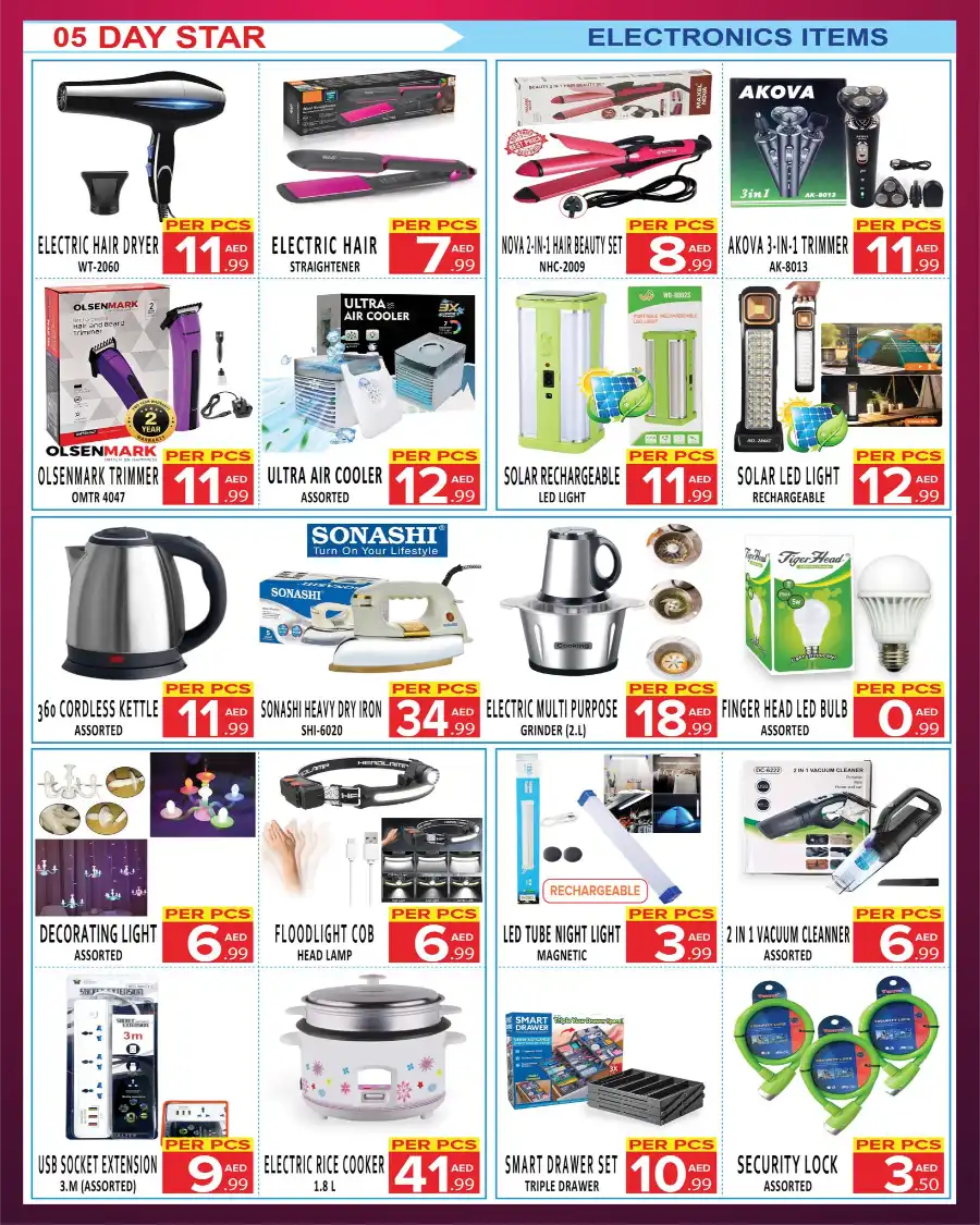 Mega Deals In Day Star Dubai