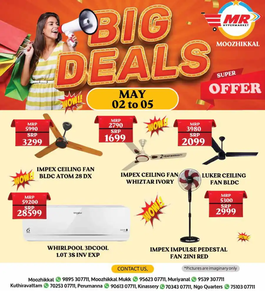 Daily Deals: Unbeatable Offers In MR Hypermarket Calicut