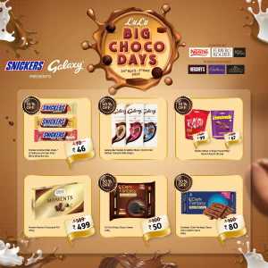 Big Chocolate Sale! In Lulu Hypermarket Kollam