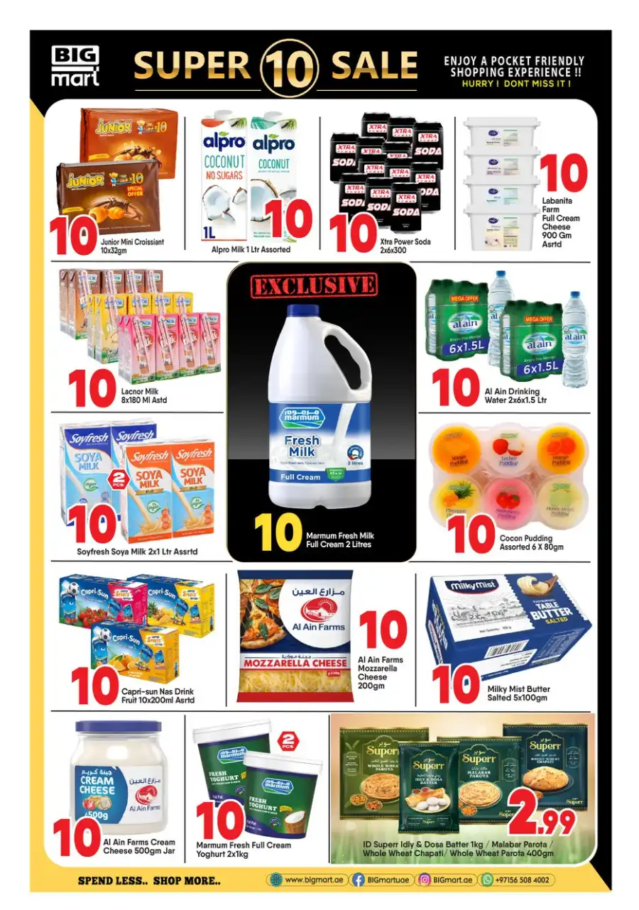 Super 10 Offer In BIG mart Dubai