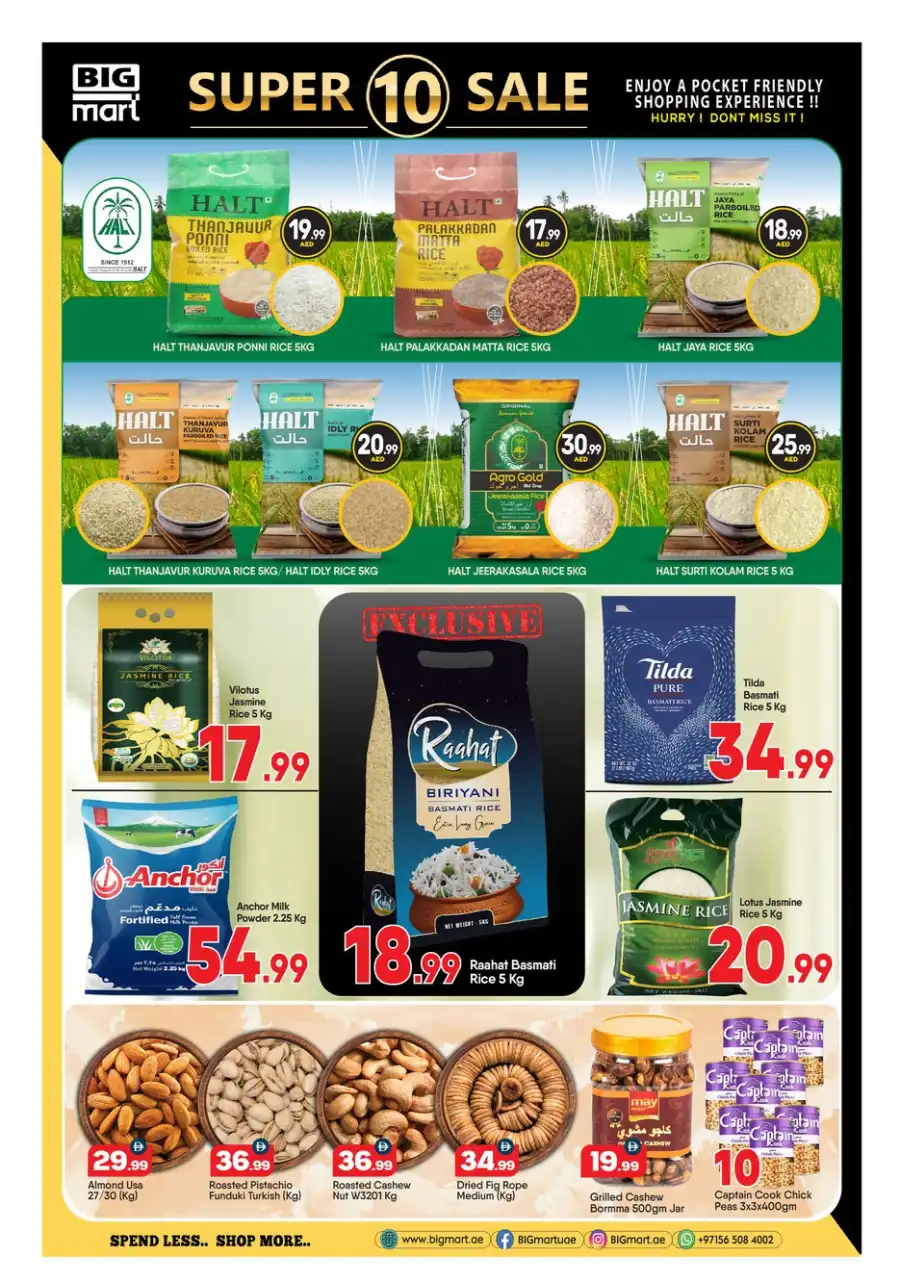 Super 10 Offer In BIG mart Dubai