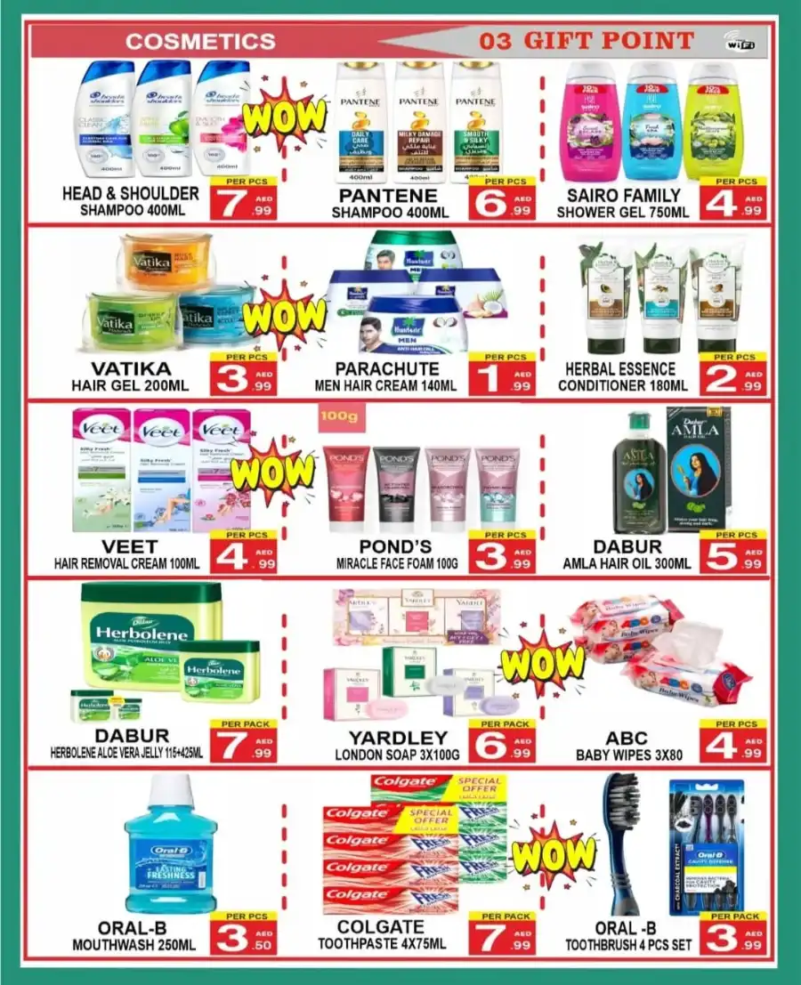 Super Promo! In Gift Point Department Store Dubai