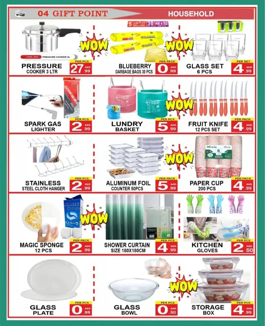 Super Promo! In Gift Point Department Store Dubai