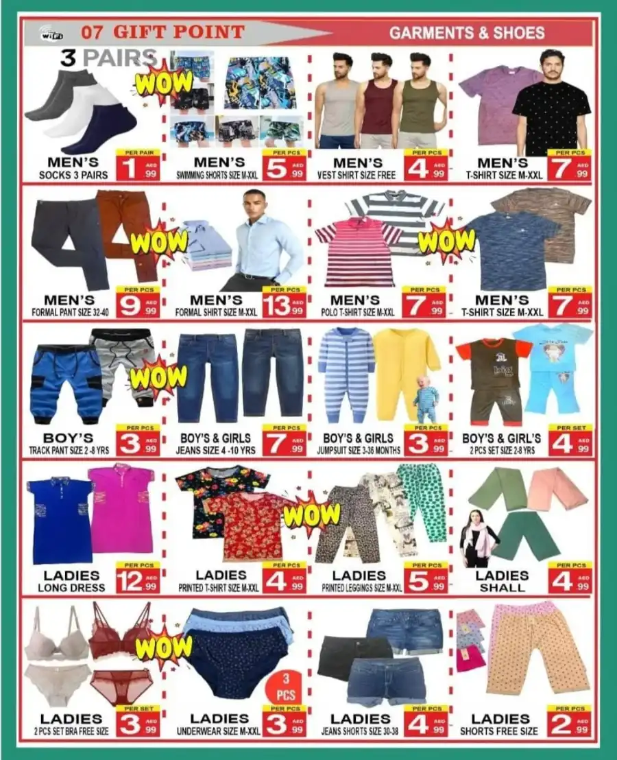 Super Promo! In Gift Point Department Store Dubai